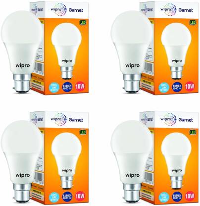 Wipro 10 W Standard B22 LED Bulb