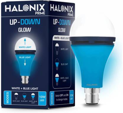 HALONIX 10 W Basic Round B22 D Decorative Bulb