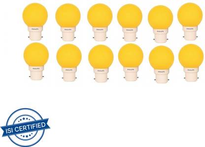 PHILIPS 0.5 W Basic Round B22 LED Bulb