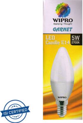 Wipro 5 W Basic Standard E14 LED Bulb
