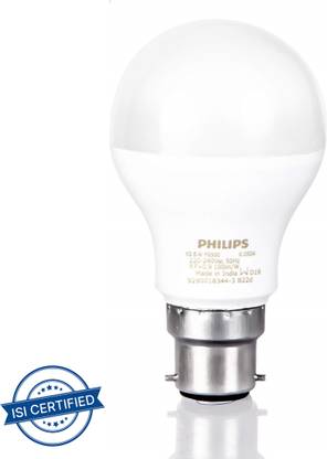 PHILIPS 10.5 W Basic Round B22 LED Bulb