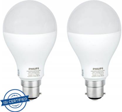 PHILIPS 22 W Basic Round B22 LED Bulb