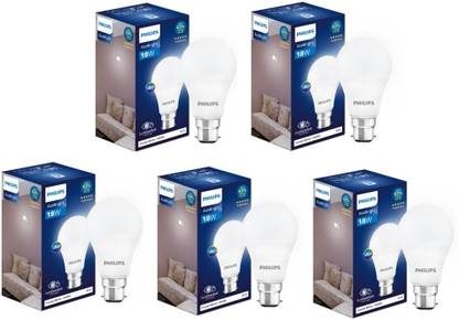 PHILIPS 18 W Basic Round B22 LED Bulb