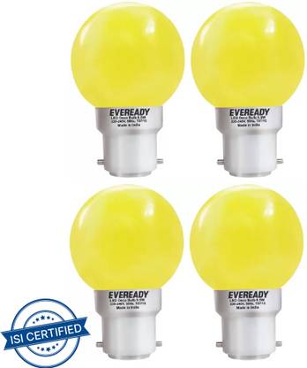 EVEREADY 0.5 W Basic Standard B22 LED Bulb