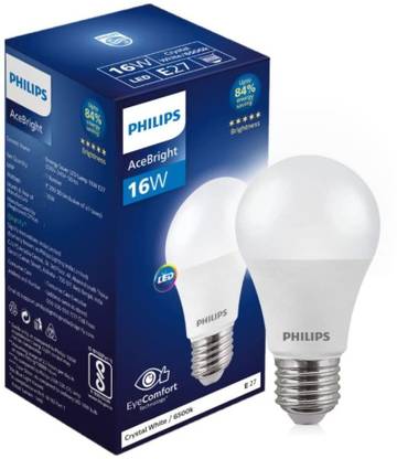 PHILIPS 16 W Basic Round E27 LED Bulb