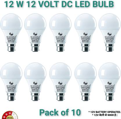 AP Source 12 W Basic Round B22 LED Bulb