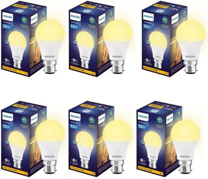 PHILIPS 12 W Basic Round B22 LED Bulb