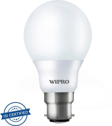 Wipro 7 W Standard B22 LED Bulb