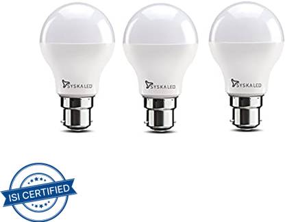 Syska 7 W Basic Standard B22 LED Bulb