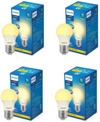 PHILIPS 3 W Basic Round E27 LED Bulb