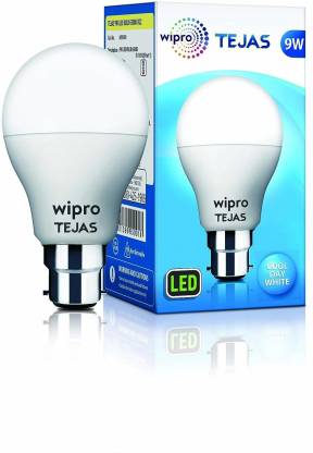 Wipro 9 W Standard B22 LED Bulb