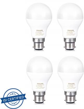 PHILIPS 9 W Basic Round B22 LED Bulb