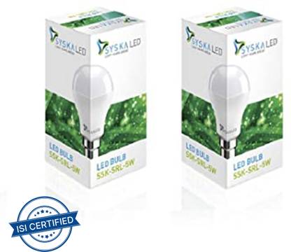 Syska 5 W Basic Standard B22 LED Bulb