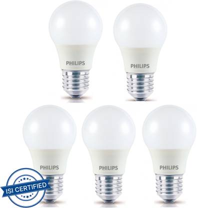 PHILIPS 3 W Basic Round E27 LED Bulb