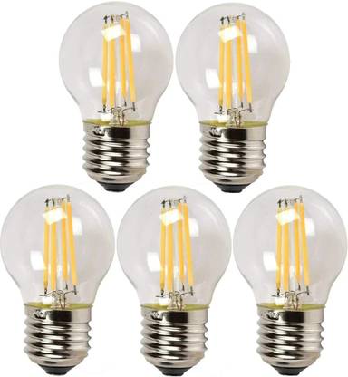 Tip 'n' Top 4 W Basic Round E27 LED Bulb