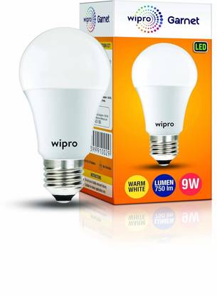 Wipro 9 W Basic Standard E27 LED Bulb