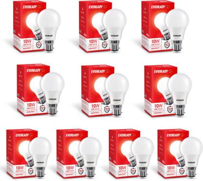 EVEREADY 10 W Standard B22 LED Bulb