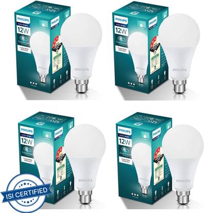 PHILIPS 12 W Basic Round B22 LED Bulb