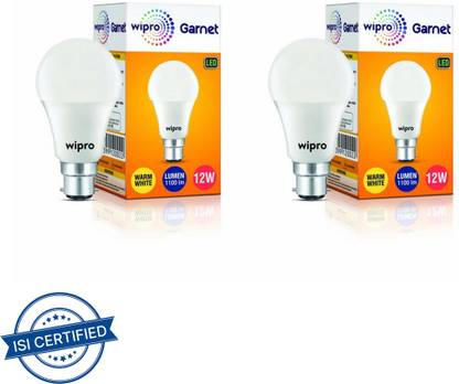 Wipro 12 W Basic Standard B22 LED Bulb