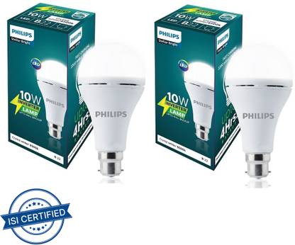 PHILIPS 10 W Inverter Round B22 LED Bulb