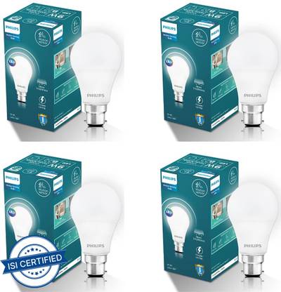 PHILIPS 9 W Motion Sensor Round B22 LED Bulb