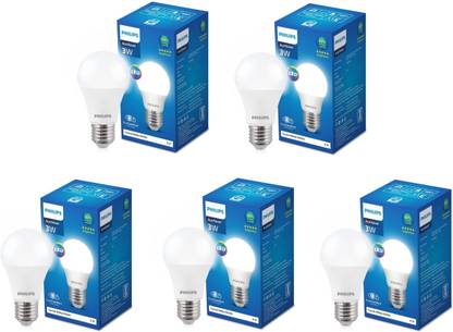 PHILIPS 3 W Basic Round E27 LED Bulb