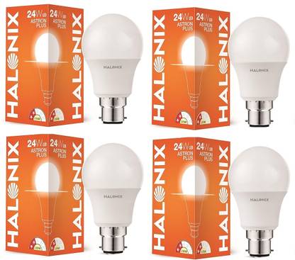HALONIX 24 W Basic Round B22 LED Bulb