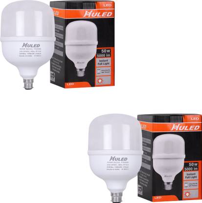 Huled 50 W Eye Safety Compliance Standard B22 D LED Bulb