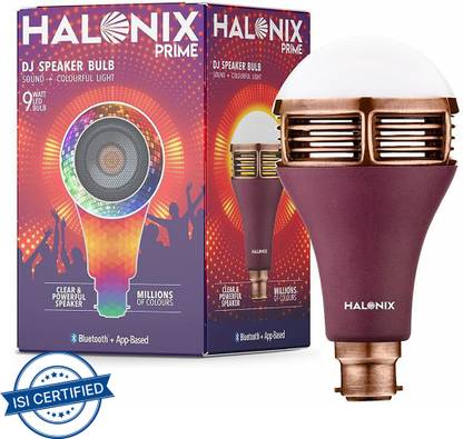 HALONIX 9 W Music Round B22 Decorative Bulb