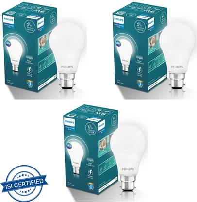 PHILIPS 9 W Motion Sensor Round B22 LED Bulb