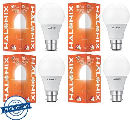 HALONIX 10 W Basic Round B22 LED Bulb