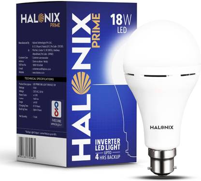 HALONIX 18 W Inverter Round B22 D Inverter Bulb