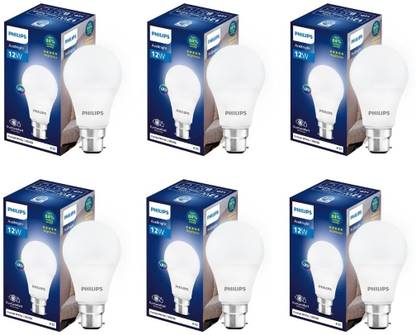 PHILIPS 12 W Basic Round B22 LED Bulb