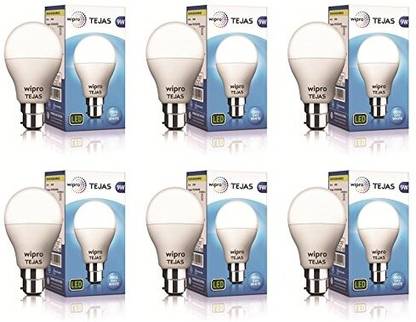 Wipro 9 W Basic Standard B22 LED Bulb