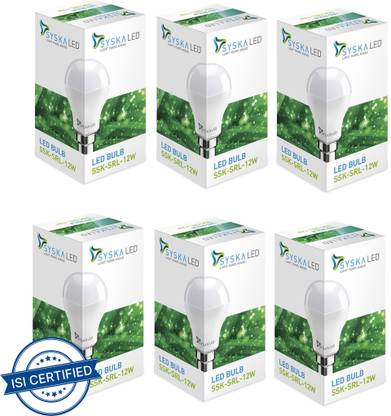 Syska 12 W Basic Standard B22 LED Bulb
