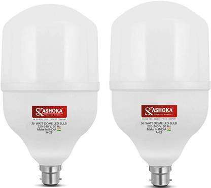 SKASHOKA 36 W Basic Standard B22 LED Bulb