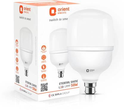 Orient Electric 50 W Basic Round B22 LED Bulb
