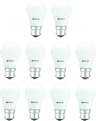 BAJAJ 3 W Basic Round B22 LED Bulb