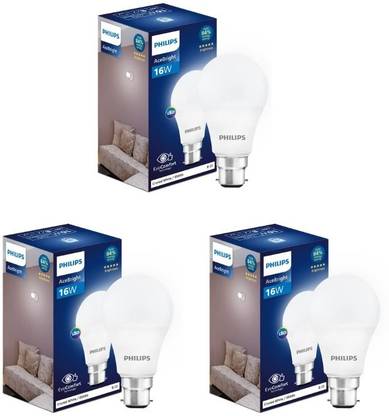 PHILIPS 16 W Basic Round B22 LED Bulb