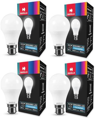 HAVELLS 8.5 W Motion Sensor Round B22 LED Bulb