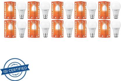 HALONIX 10 W Basic Round B22 LED Bulb