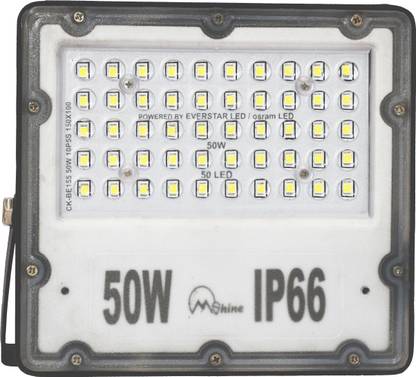 mshine 50 W Basic Round E26 LED Bulb