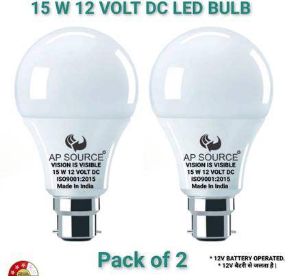 AP Source 15 W Basic Round B22 LED Bulb