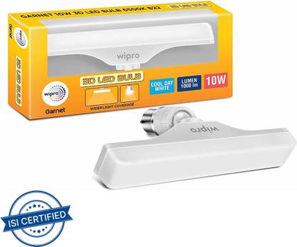 Wipro 10 W Basic T-Bulb B22 LED Bulb