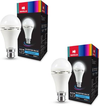HAVELLS 8.5 W Inverter Standard B22 Inverter Bulb