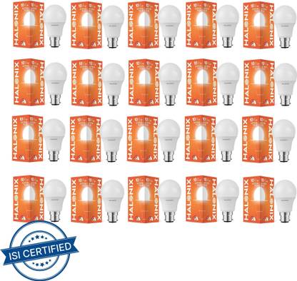 HALONIX 10 W Basic Round B22 LED Bulb