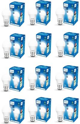 PHILIPS 5 W Basic Round B22 LED Bulb