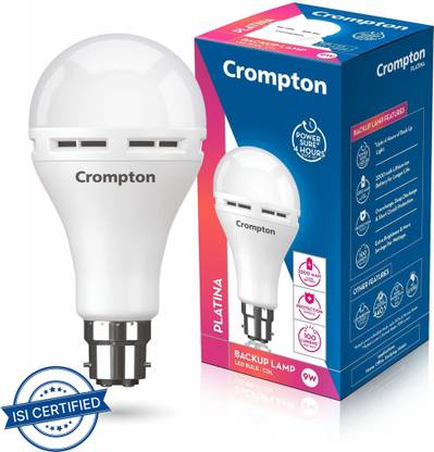 Crompton 9 W Inverter Standard B22 Inverter Bulb