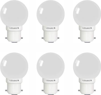 Ledure 0.5 W Basic Round B22 LED Bulb