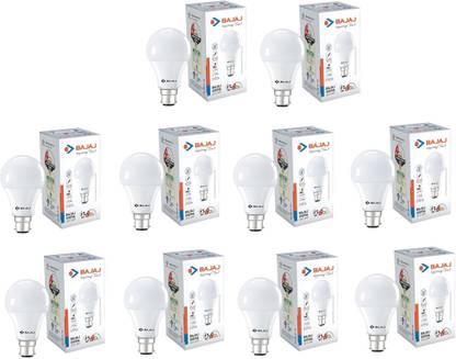 BAJAJ 5 W Basic Round B22 LED Bulb